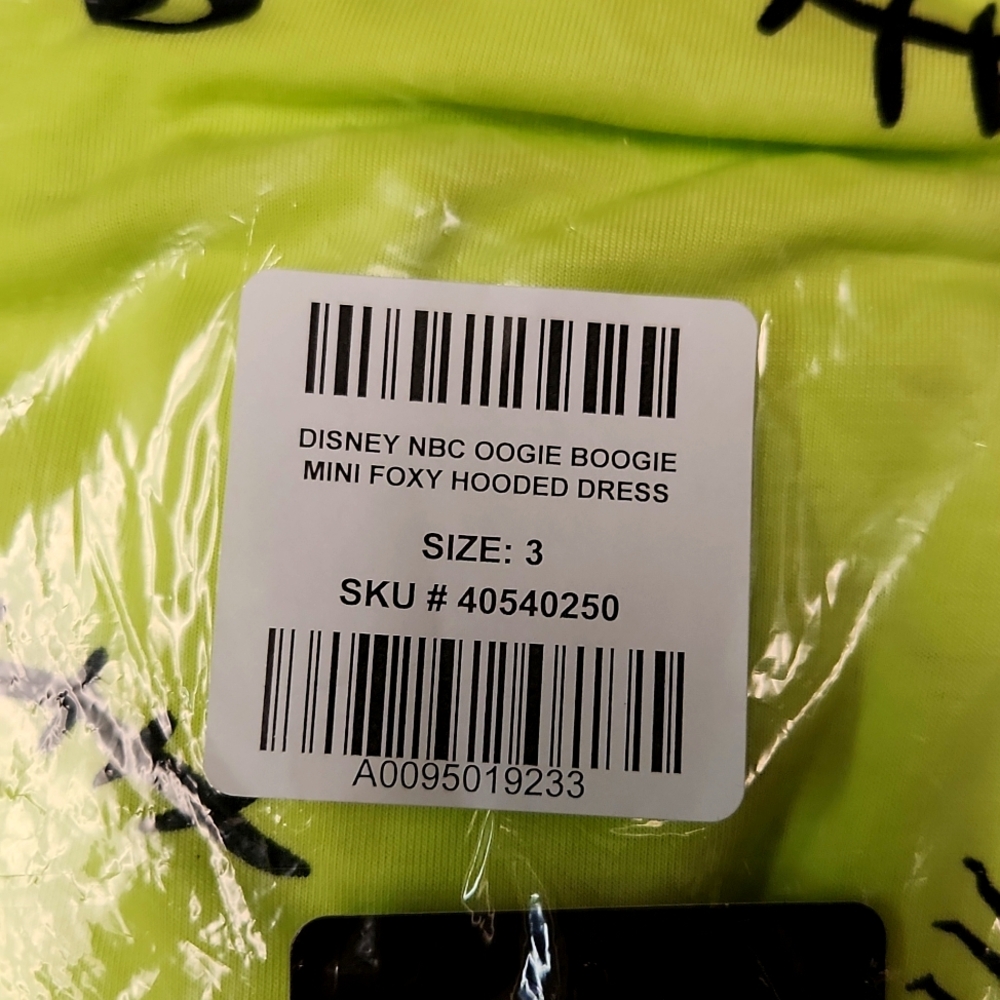 ❤️NWT TORRID NIGHTMARE BEFORE CHRISTMAS OOGIE BOOGIE HOODED DRESS - Picture 9 of 13